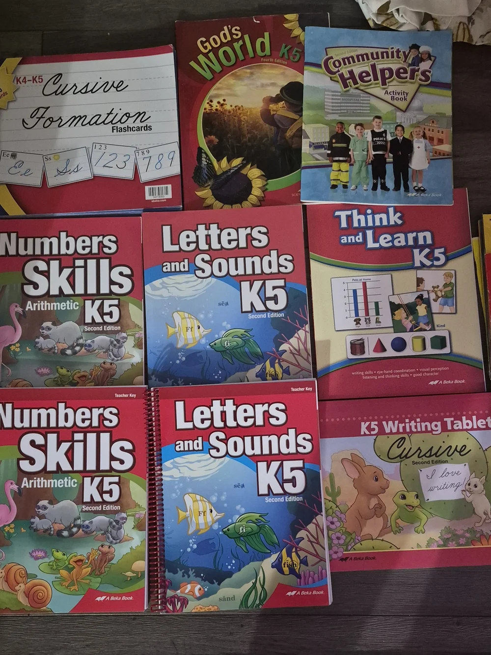 Abeka K5 CURRICULUM Letters and Sounds